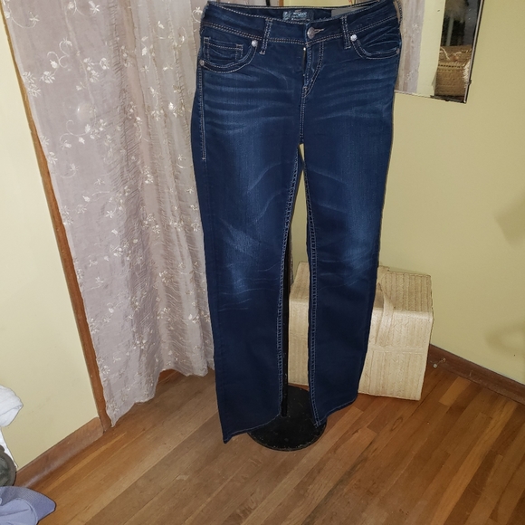 Silver Jean | Suki Mid Straight - Picture 2 of 7